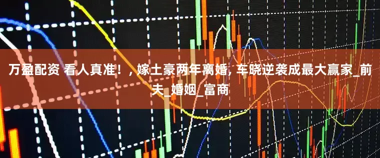 万盈配资 看人真准！, 嫁土豪两年离婚, 车晓逆袭成最大赢家_前夫_婚姻_富商